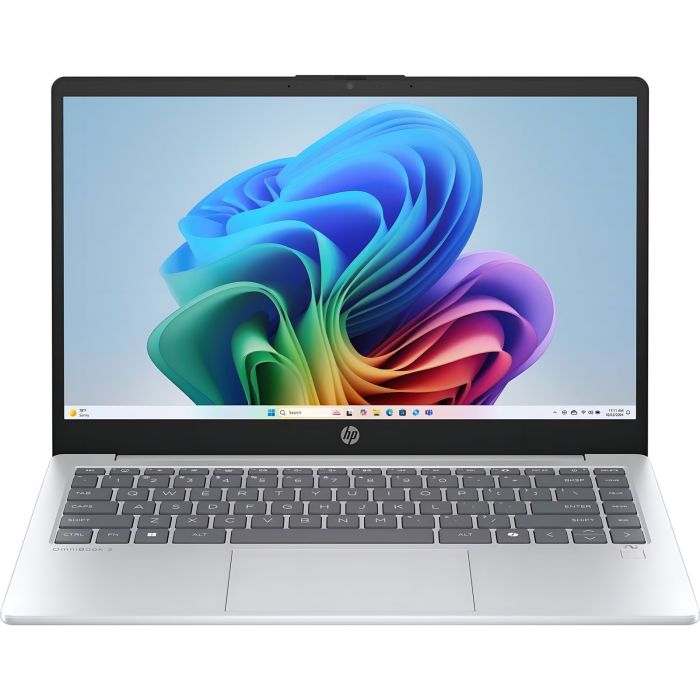 HP Notebook OmniBook 3 14-ha0003ua 14" FHD AG, AMD AI 5 340, 16GB, F512GB, UMA, Win11, silver