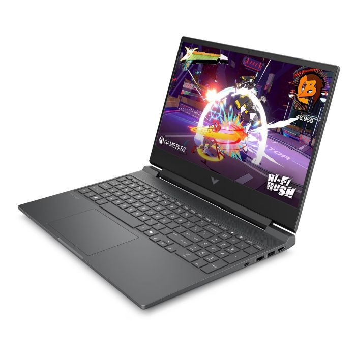 Ноутбук HP Victus 15-fb3013ua 15.6" FHD IPS AG, AMD R5-8645HS, 16GB, F512GB, NVD3050-6, DOS, серый