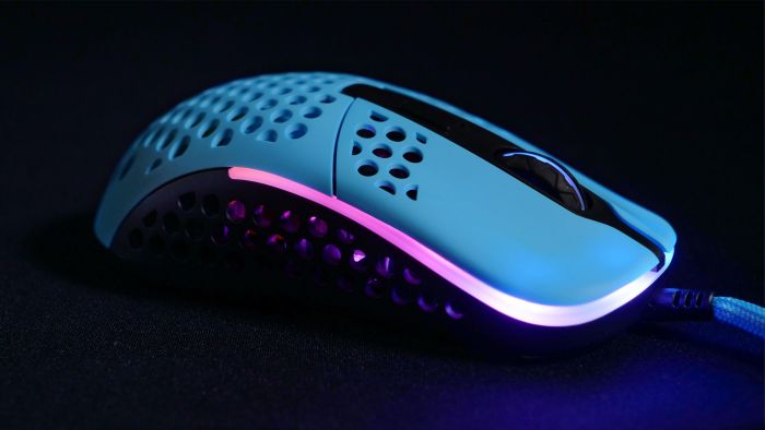 Мышь Xtrfy M42, USB-A, RGB, Miami Blue