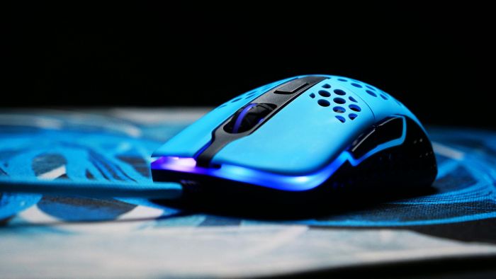 Мышь Xtrfy M42, USB-A, RGB, Miami Blue