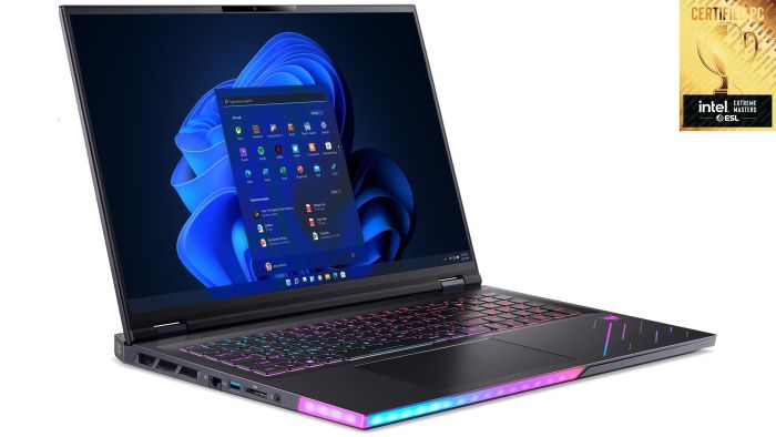 Acer Notebook Predator Helios 18 PH18-73 18" WQXGA IPS, Intel U9-275HX, 32GB, F2TB, NVD5080-16, Win11P