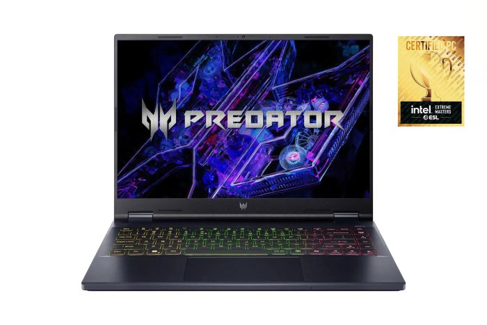 Ноутбук Acer Predator Helios Neo 14 PHN14-71 14.5" 2.8K OLED, Intel U9-285H, 32GB, F1TB, NVD5060-8, Lin, чорний