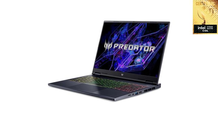 Ноутбук Acer Predator Helios Neo 14 PHN14-71 14.5" 2.8K OLED, Intel U9-285H, 32GB, F1TB, NVD5060-8, Lin, чорний