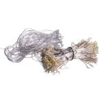 Новорічна гірлянда кімнатна штора роса Хвойна лапа 3х3 м 600 LED Жовте світло D600LED3MY