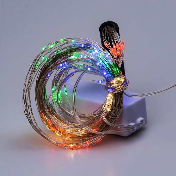 Гірлянда світлодіодна кінський хвіст GarlandoPro 200LED Роса 2м 10 ліній 173309ML