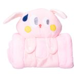 М'яка іграшка-плед Зайчик 120×160 (см) 2 в 1 Рожевий Colorful Home 5616-68P