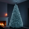 Новорічна гірлянда кімнатна роса 100 м 3000 LED Хвойна лапа зелений провід Біле сяйво D3000L100MGW